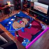 1pc scarlemagne Print Area Rug - Soft,Washable Non-Slip Indoor Mat for Office Chairs,Living Room,Home Office Decorative Rug