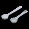 20Pcs Powder Spoon White Measuring Spoon Plastic Small Spoon