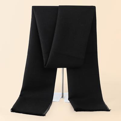 Зимний клетчатый шарф дизайн мужской кашемировый пашмина теплый шаль женский платок с кисточками вязаный толстый плед