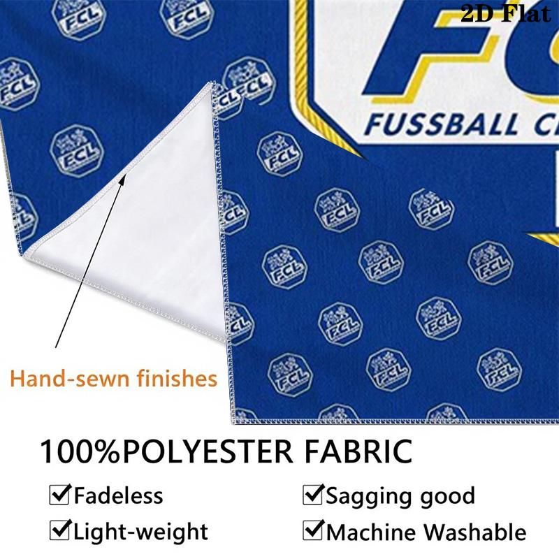 Luzern FC Wall Tapestry Aesthetic Wall Hanging Printed Fabric Blanket Decorative Tapestries for Bedroom Living Room Home Decor