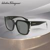 Ferragamo Модный тренд Квадратные солнцезащитные очки Унисекс солнцезащитные очки SF1113SLB-1