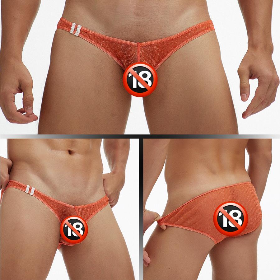 Сексуальные мужские стринги-стринги-бандаж, нижнее белье, сетчатые прозрачные трусики для геев, мини-нижнее белье, стринги с Т-образным вырезом, бикини, танга, большой размер