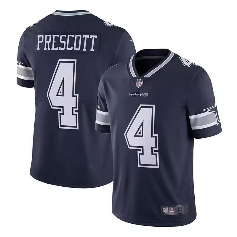 Dallas Cowboys 4 Prescott Mens Football Jersey - Various Sizes