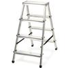 Aluminum Folding Ladder 4-8 Steps Home Strong 125kg Polish Product
