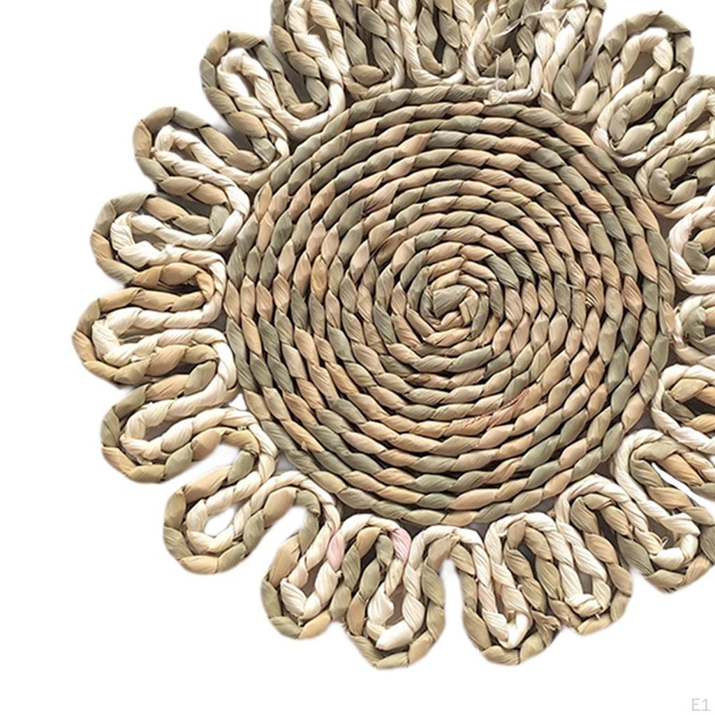 Bohemian Placemat Place Mat Decorative Decor Dishes Rustic Party Countertop Hotel Desk Versatile