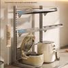 Yingbai 3-Tier Telescopic Kitchen Storage Shelf