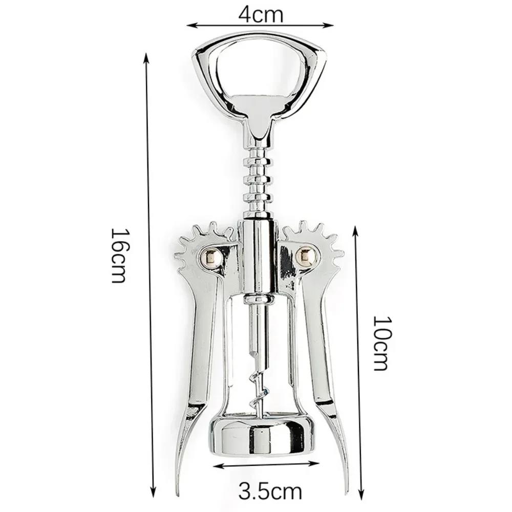 Classic Bottle Opener with Packaging Premium Zinc Alloy Wine Bottle Opener Champagne Opener and Stainless Steel Drill 6