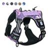 Тактическая шлейка для собак, регулируемая, для обучения работе с домашними животными, военный жилет, светоотражающая шлейка для собак для маленьких, средних и больших собак