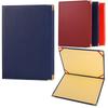 No Inserts A4 Agreement Folder PU Leather Contract Book Certificate Diploma Cover Signing Ceremony