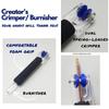 Time-Saving Glass Foil Crimper Wear-resistant Hand Foil Wrapper Foiling Tool  Aluminum Foils