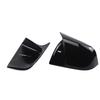 High quality ABS Carbon Fiber Horned Style Side Rear View Mirror Cover Cap for Tesla Model 3 Y 2017 -2023
