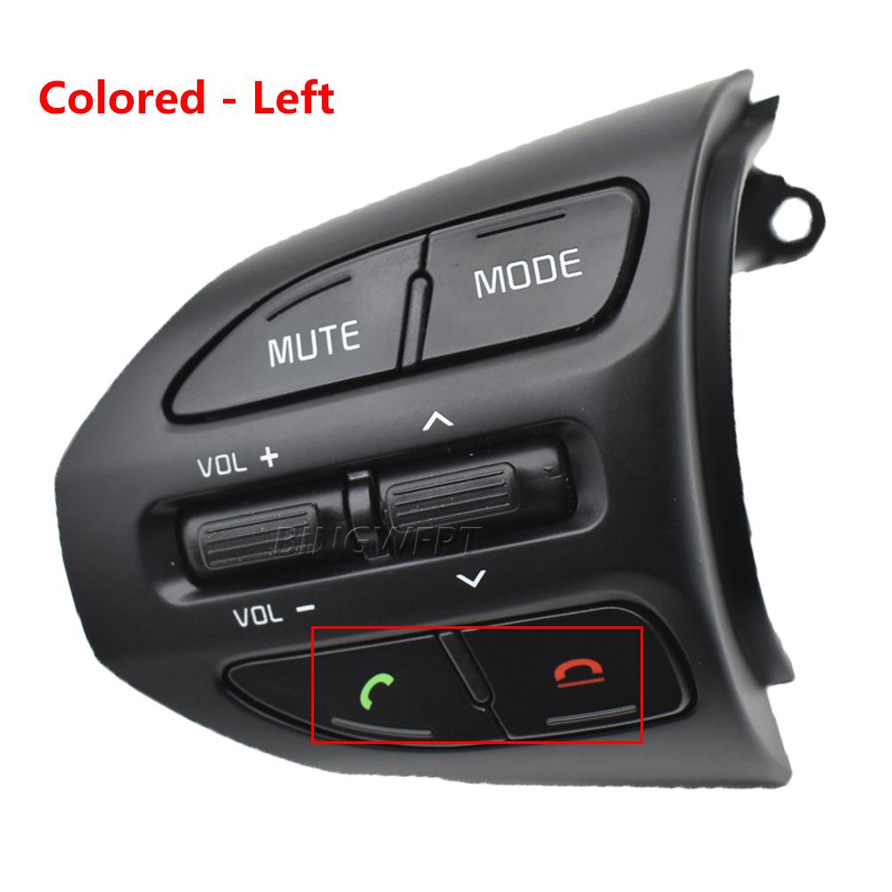 For KIA K2 RIO 2017 2018 Car Multi Function Steering Wheel Audio Volume Music Buttons
