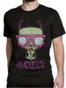 Кавайная графическая футболка Invader Zim - Яркий принт, Мягкий хлопок, Круглый вырез, Короткий рукав, Удобная посадка, Потрясающая одежда с узором для мужчин_1
