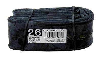 Велосипедная камера SAGISAKA 26 x 1.5~2.125 Без упаковки Английский стиль