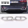 Стайлинг автомобиля Rline хвостовое горло выхлопная труба для BMW 7 серии G11 G12 крышка выхлопной трубы автомобиля наклейка наконечник глушителя авто