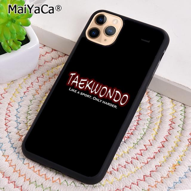MaiYaCa Чехол для телефона kung fu taekwondo karate Для iPhone 17 Air 16 15 plus 11 12 13 14 pro max корпус coque