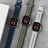 Силиконовый ремешок для Apple Watch Series 10 46 мм 42 мм 41 мм 45 мм 44 мм 40 мм Ultra 2 49 мм спортивный дышащий ремешок для Iwatch Series 10 9 8 7