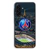 Чехол для Samsung Galaxy A17 логотип ПСЖ стадион ночь Эйфелева башня Maniacase