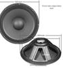 5, 6, 8, 10-Inch Passive Radiator Speaker Bass Diaphragm Vibration Plate