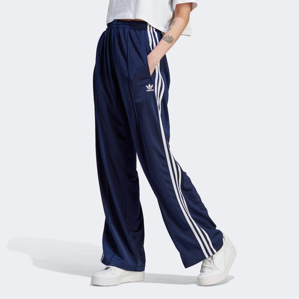 adidas Женские спортивные брюки Adidas Firebird свободного кроя Темно-синие IL3817