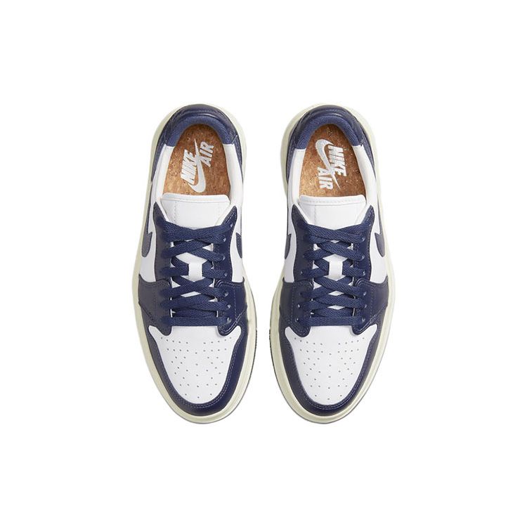 Air Jordan 1 Elevate Low Midnight Navy Женские кроссовки Белый Парус DH7004-141