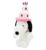 PEANUTS Snoopy Plush Eco Bag 75th Anniversary Series Cake Hat Snoopy Japan NEW