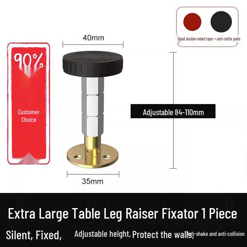 Регулируемая противовибрационная черная подушка-стабилизатор для кровати