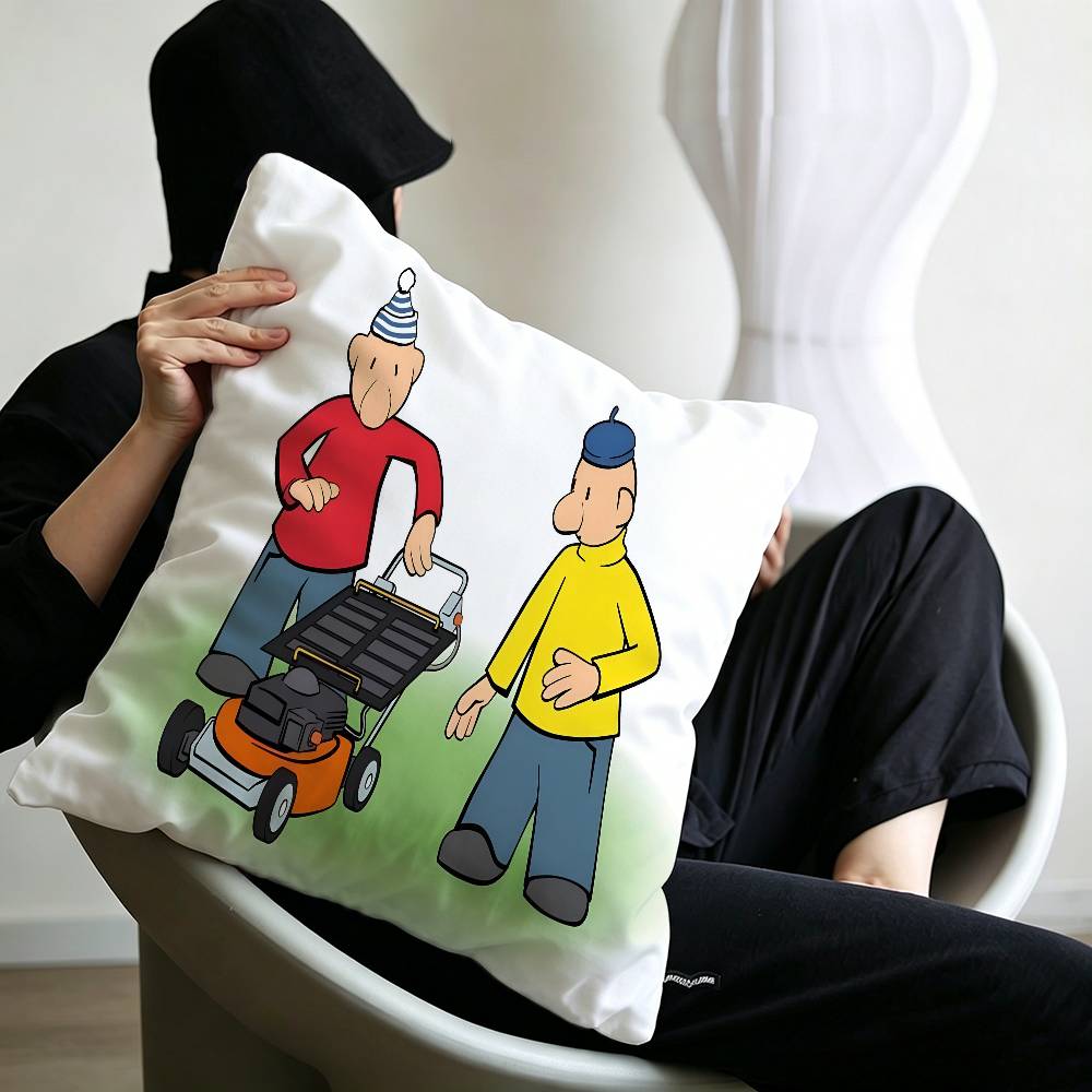 Cartoon PPat Mat Cushion Cover Inches Farmhouse Decor Home Throw Pillow Covers for Couch Decorations