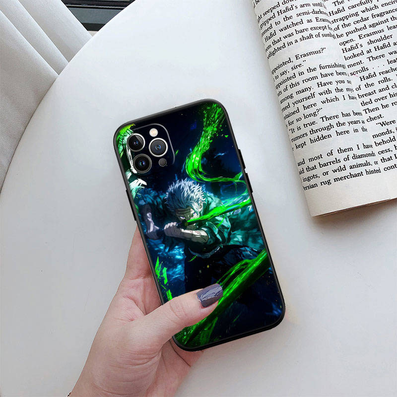 Чехол для телефона ED3 Anime Demon Slayer для Samsung A35 A25 A24 A15 A05S A05 M55 M35 M15 A06 A16 A02 A12 A13 A10 A20 A30 A22 A31 A32 A33 A41 A42 A50