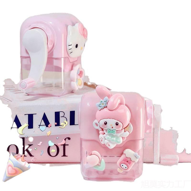Милые Мультяшные Ручные Точилки для Карандашей Kuromi My Melody для Детей