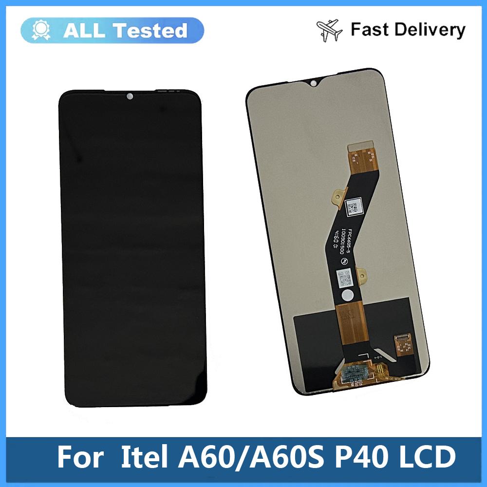 LCD Screen and Digitizer Full Assembly For Itel A60S A662LM