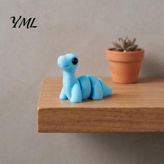 Small Dinosaur Decoration 3D Printed Toy, Mini Articulated Dino Action Figure, Fidget Toys Movable Joints Desktop Decoration, Party Favors