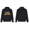 Correct version Tide Gallery Dept New Flip Flip Flip Base Letter Logo Slogan Hoodie American High Street