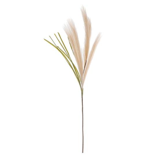 Fake Reed Grass Long-lasting Fade-resistant Realistic Artificial Pampas Grass for Home Wedding Decoration