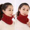Women Detachable Warm Knitted Fake Collar Neck Warmer Scarf Turtleneck