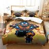 3PCS Single-sided Printed Quilt Cover Heavy Metal Band  Printed Bedding Sets Comfortable Bedspreads ComforterDuvet Birthday Gift