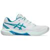 Asics Gel Dedicate 8 White Teal Blue Women's Sneakers 1042A237-103