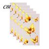 Temporary Body Art Decals 5 Sheets Butterfly Tattoo Stickers, Waterproof Flower Tattoos, Colorful Removable Stickers Face Tattoos for Parties