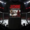 2026 Лето UFC Жасмин Ясудавичус Боевая Графическая Футболка Женская Спортивная Хлопковая С Коротким Рукавом Свободная Повседневная Фитнес Унисекс