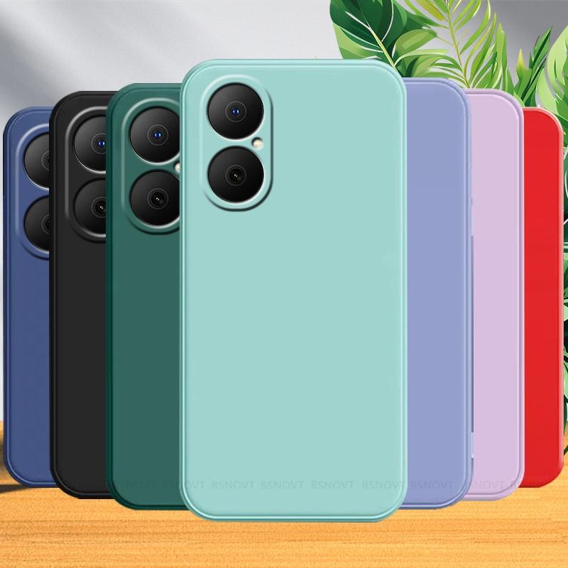 Для Huawei Nova Y73 Чехол Крышка Huawei Nova Y73 Capas Противоударный Бампер для Телефона ТПУ Оригинальный Жидкий Силикон Fundas Huawei Nova Y73