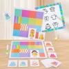 Double Change Of Clothing Battle Kids Dress Up House Matching Educational Toy DIY Change Clothes Puzzle Montessori Kids Girl Boy Game Gift