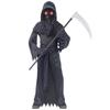 5-Pieces Set Horror Death Suit, Luminous Glasses, Sickle, Stage Performance Suit, Children Cosplay Costume Suit