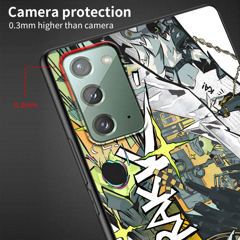 Чехол ZZZ Zenless Zone Zero для Samsung Galaxy Note 20 Ultra 8 10 Lite 9 TPU Чехол для телефона Note 10 Plus Черный Мягкий чехол Funda Capa