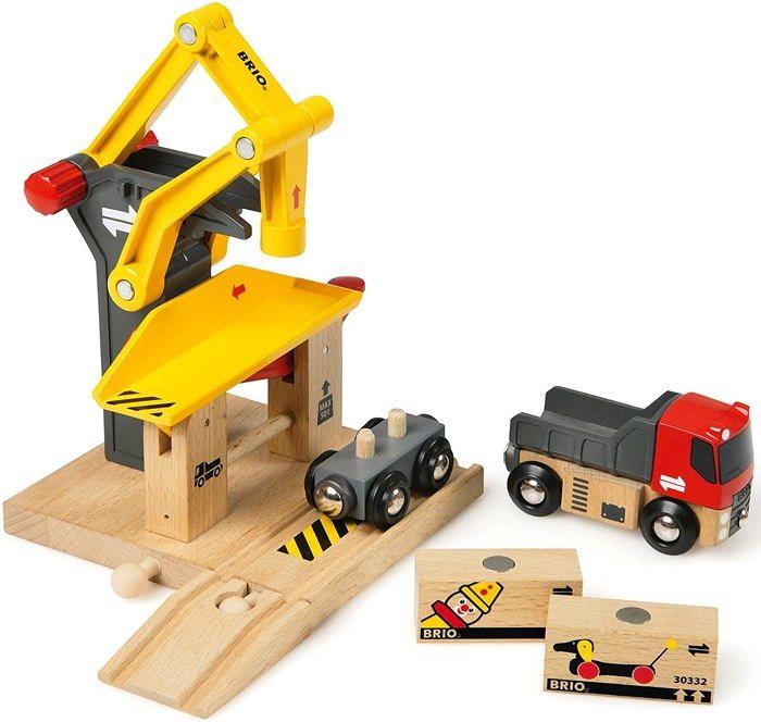 Brio World Грузовой кран - Аксессуар для деревянной железной дороги - Ravensburger - Унисекс от 3 лет - 33280