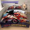 Incredibles 2 Superhero Adventure Print 3Pcs Bedding Setduvet Cover With 2 Bedropillowcase Home Birthday Gift