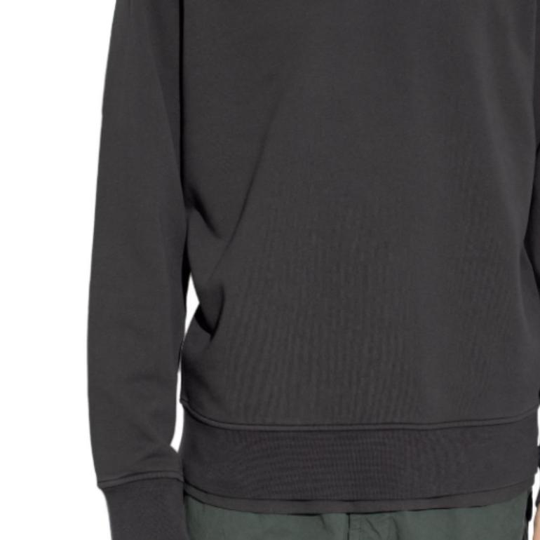 STONE ISLAND Мужской свитшот с круглым вырезом, угольный, уличный стиль 801563051-V0065