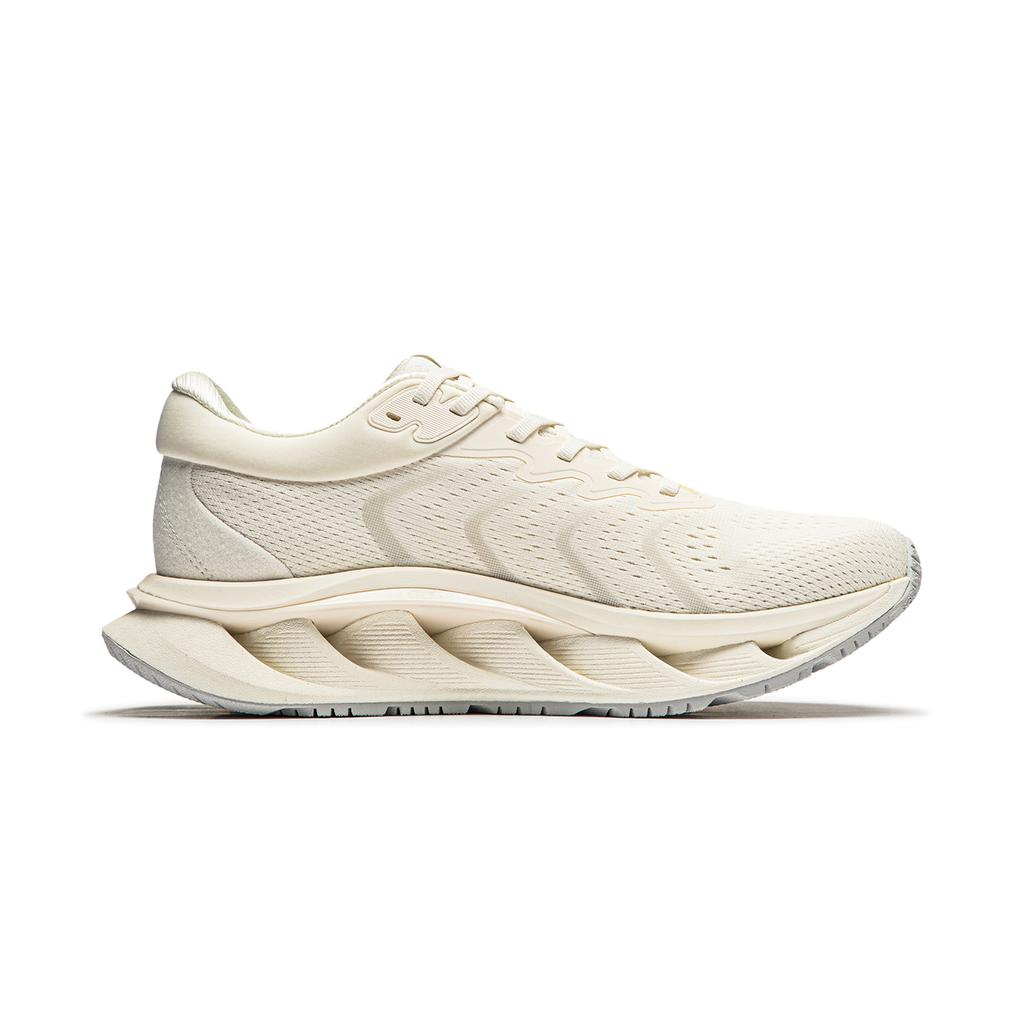 Кроссовки мужские Li Ning Arc CRC с низким верхом, амортизирующие, износостойкие, бежевые AZGU005-4