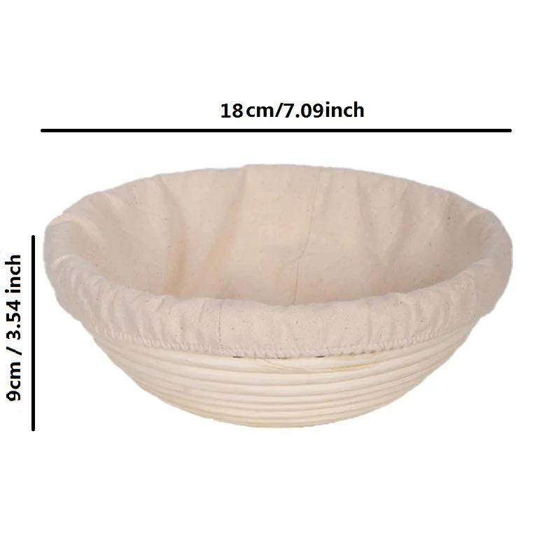 Овальная корзина для расстойки теста Banneton Brotform Dougn Плетеная из ротанга Корзины для расстойки хлеба Плетеная из ротанга Корзина для ферментации закваски