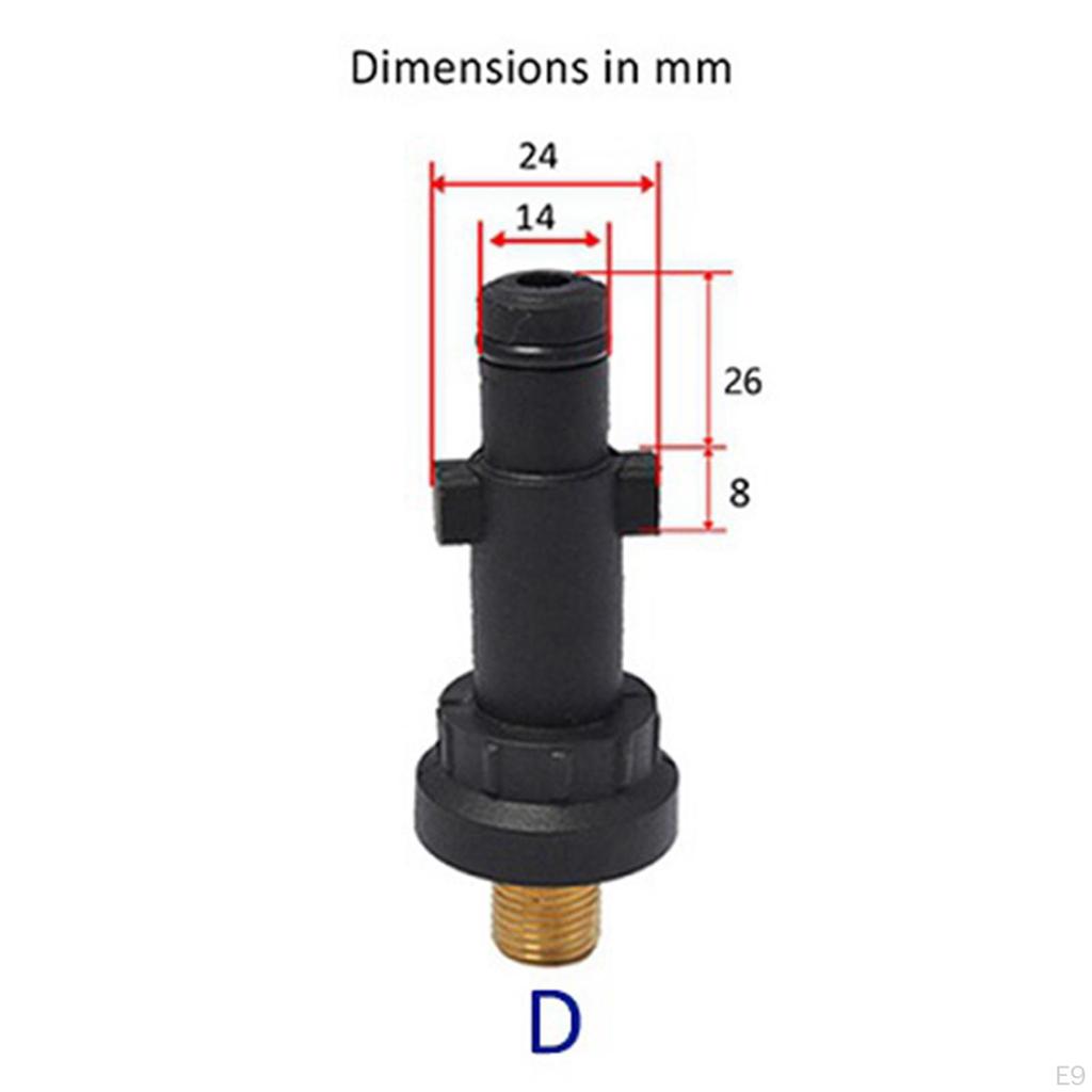 Переходник для мойки высокого давления, фитинг Макс. 2300PSI, разъем медной пенопластовой насадки, промывка