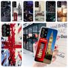 Распродажа London City Для Samsung Galaxy A15 A14 A13 A12 A55 A54 A53 A52 Чехол для телефона A32 A35 A34 A33 A25 A24 A23 A22 A04S A03S A02